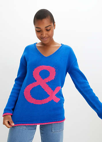 bonprix Sparkly Knit Jumper