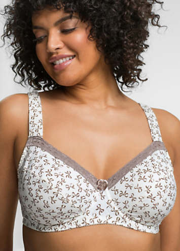 bonprix Underwired Pack of 3 Cotton Bras