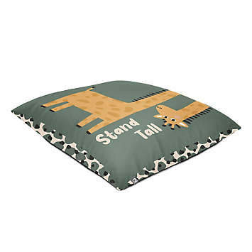 rucomfy Safari Friends Giraffe 70 x 70cm Floor Cushion | Freemans