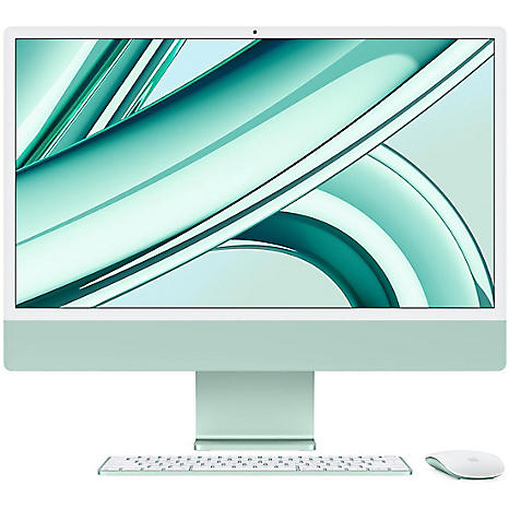 24-inch iMac with Retina 4.5K display: Apple M3 chip with 8‑core CPU and  10‑core GPU, 512GB SSD - Yellow