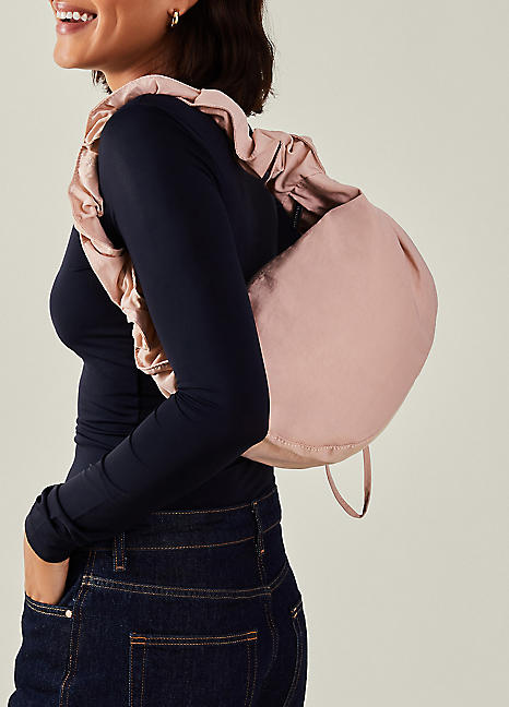 Accessorize Ruched Strap Sling Bag | Freemans