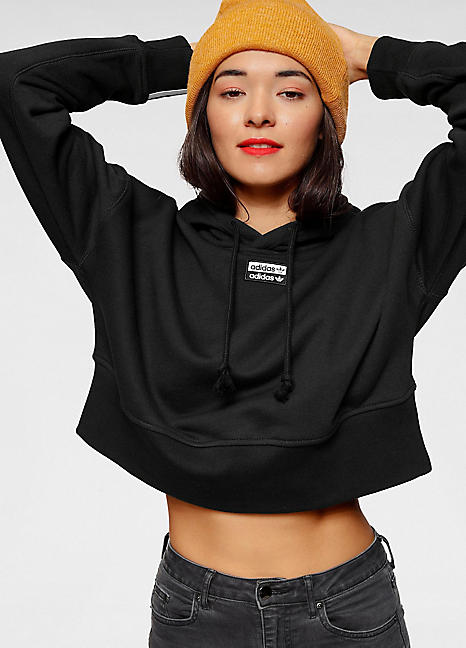 adidas originals vocal cropped hoodie