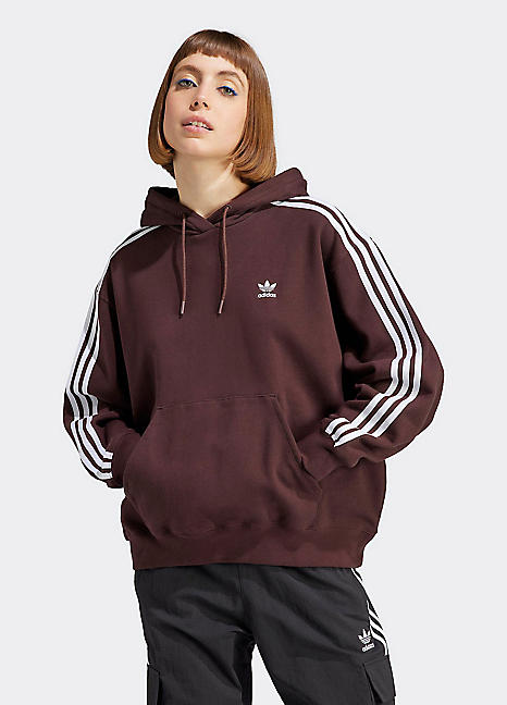 adidas originals - robe sweat a logo trèfle