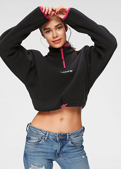 adidas cropped fleece