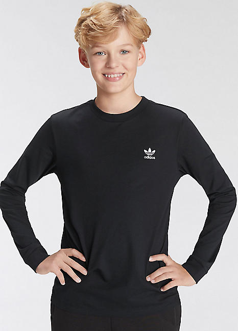 Set of 4 teens boys long sleeved t-shirts and hoodies store adidas Sz L