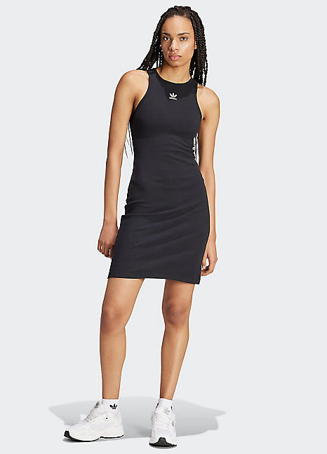 adidas Originals Rib Tank Mini Dress | Freemans