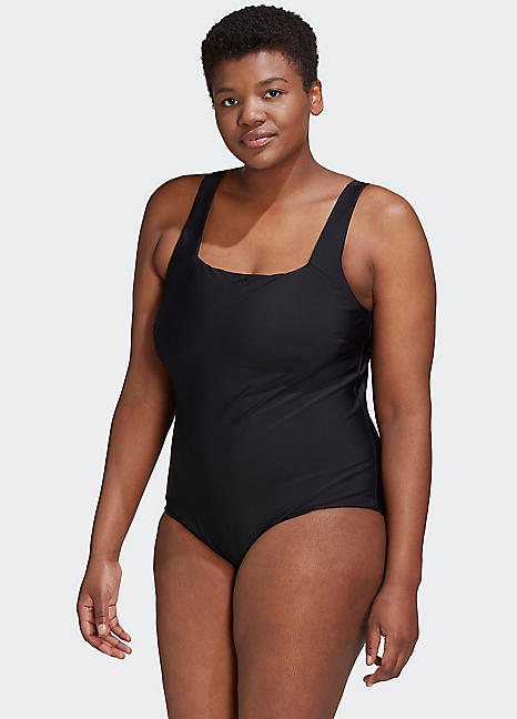 adidas Performance Scoop Neck Swimsuit Freemans