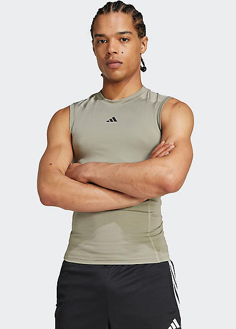 adidas Performance Sleeveless Sports Tank Top Freemans