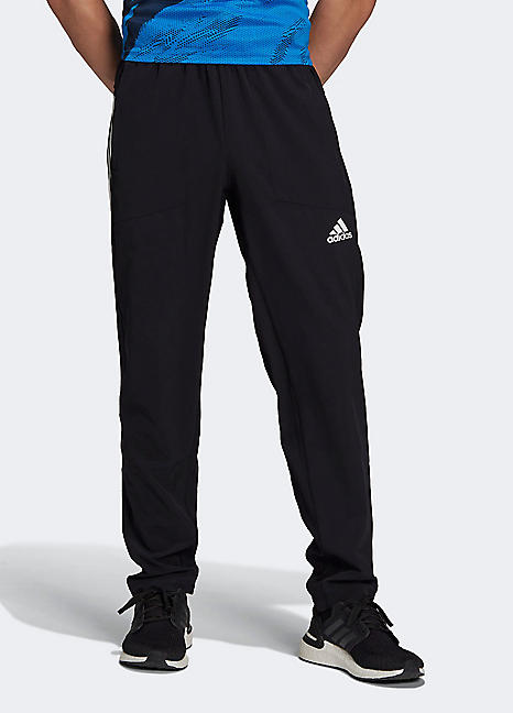 adidas TRAINICONS 3-Stripes Woven Training Pants - Black