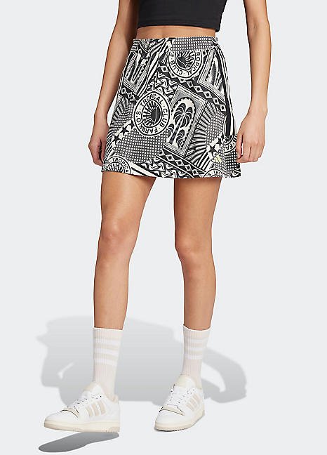 adidas Sportswear Printed Mini A-Line Skirt Freemans