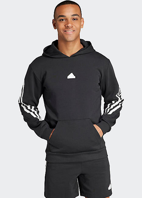 adidas Sportswear Three Stripe Hoodie Freemans