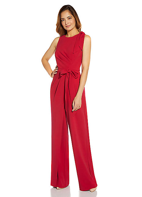 Adrianna Papell Bow Detail Jumpsuit | Freemans