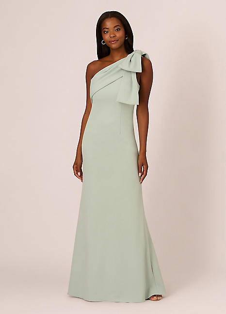 【海外限定】AdriannaPapell ドレス☆Stretch Crepe Maxi Dress, Buy Adrianna Papell Stretch Crepe Long Dress from Next USA