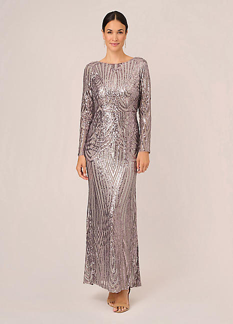 Adrianna papell hot sale mermaid gown