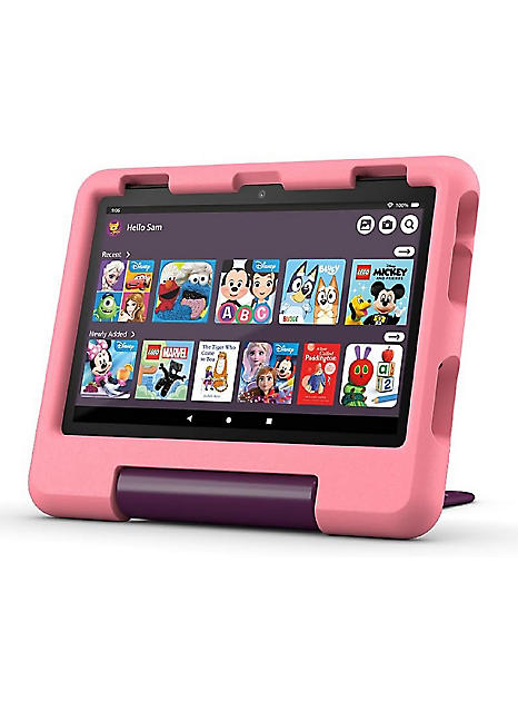 Amazon Fire HD 8 Inch Kids Tablet (Ages 3-7) - 32GB, Pink Disney