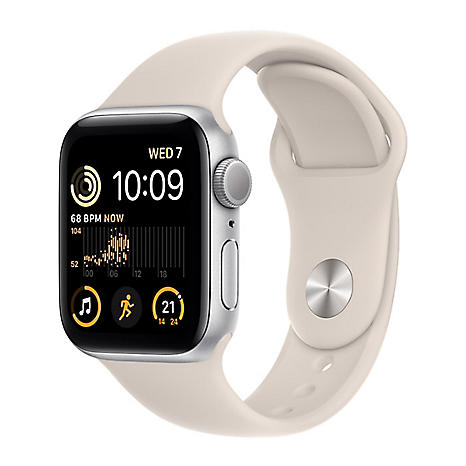 Apple watch series 4 gold with white sales band