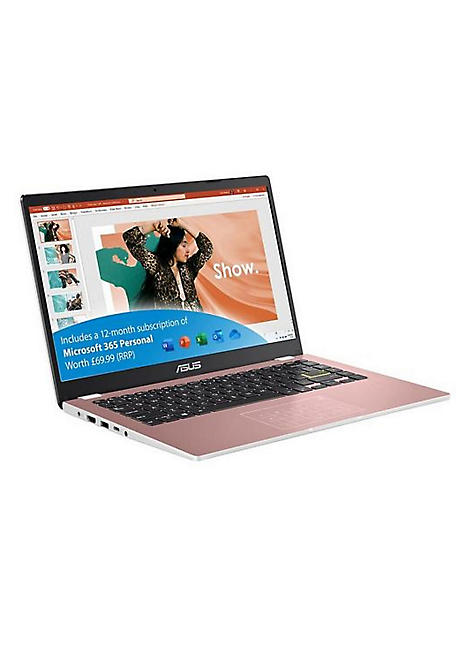 ASUS VivoBook Go 14 Laptop 14 Inch, Intel Celeron, 4GB RAM