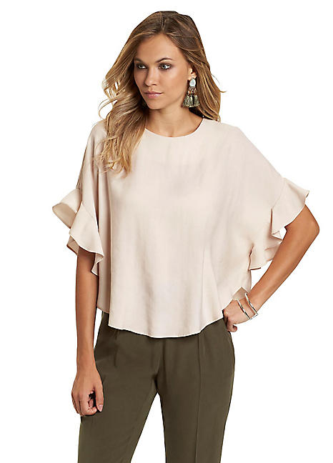 batwing sleeve blouse