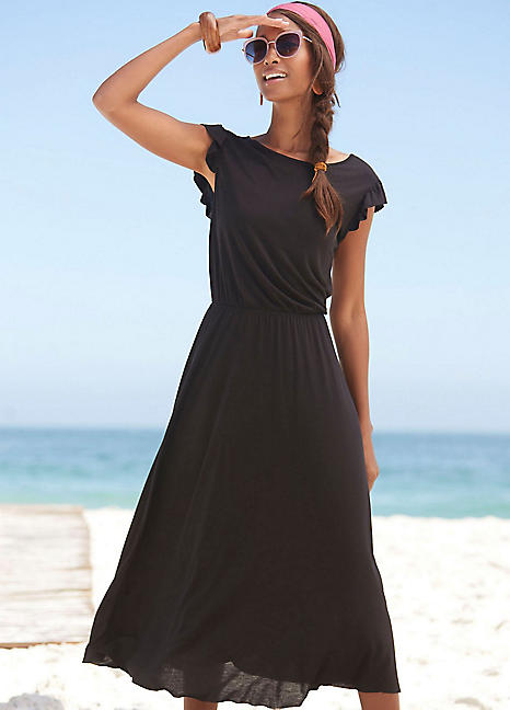 long sleeve dress cocktail Short – The Dress Outlet UK Label Hilditch and wair-testing length hem and side Size:small/medium