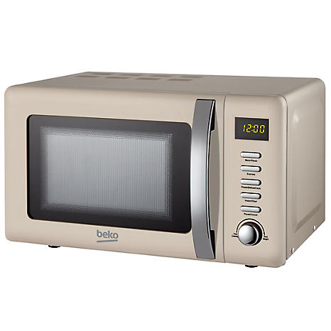 Russell Hobbs Microwave 20 Litre 800W Stylevia Digital Cream