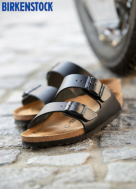 Birkenstock Women's Black Arizona Sandals Freemans