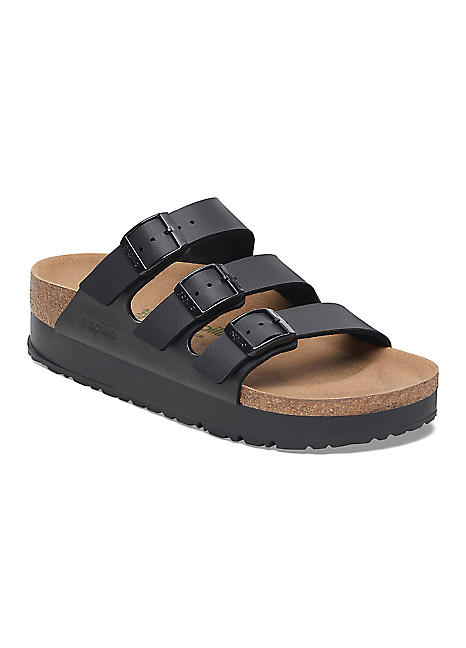 Birkenstock Women's Black Florida III Flex Platform Sandals