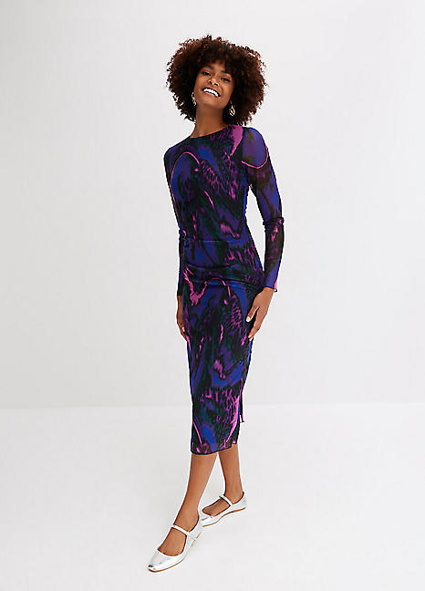 Bonprix Print Midi Shift Dress - Freemans Midi Dress New In 28th October 2024