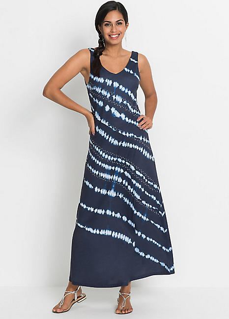 Bonprix Batik Print Maxi Dress