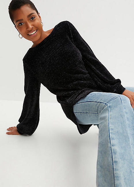 Chenille turtleneck jumper best sale