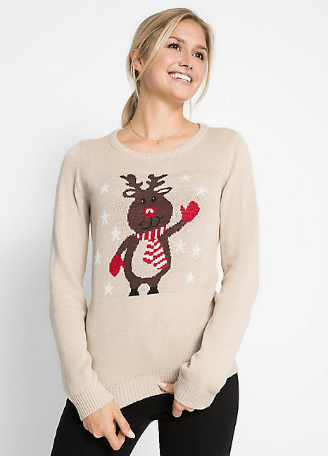 Bon prix pull online noel femme