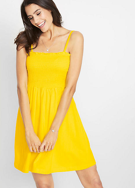 bonprix Smocked Sun Dress