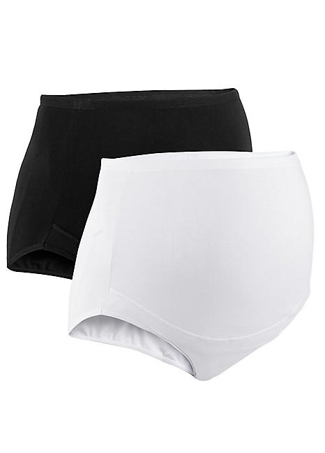 Bonprix Pack of 2 Maternity Briefs