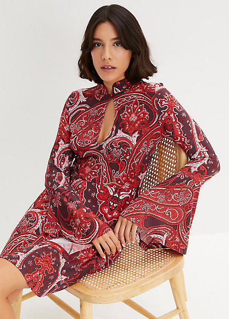 Paisley Mini Dress by bonprix