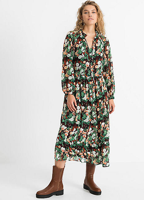 bonprix Printed Maxi Dress