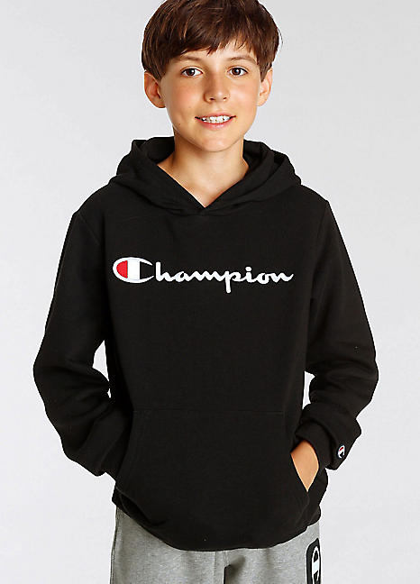 Champion hoodie hot sale junior white