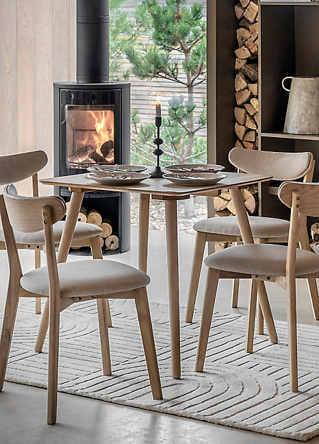 Coxmoor oak square dining table hotsell