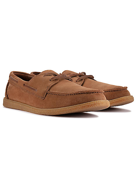 Clarks Men's Cola Suede Clarkbay Go Shoes Freemans