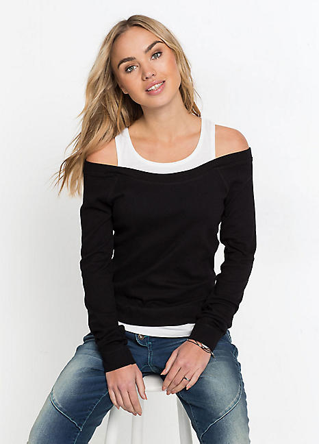 Cold best sale shoulder look