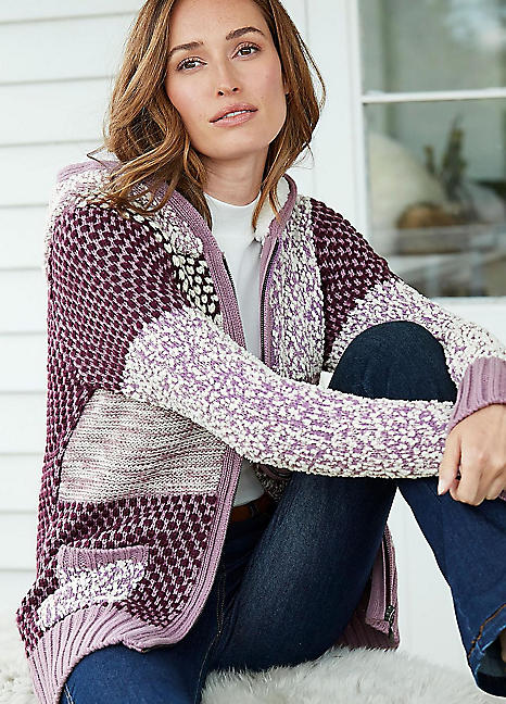 トップス SUNDAYS BEST COTTON KNIT CARDIGAN sundays best COTTON KNIT CARDIGAN