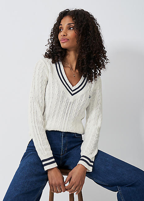 Cotton Cricket Ralph Lauren Women's Cricket Sweater Lauren