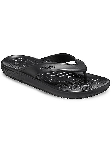 crocs toe post sandals