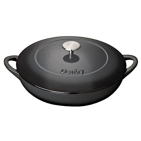 Denby Cast Iron 30cm Shallow Casserole Freemans