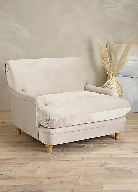 Habitat vienna discount velvet cuddle chair