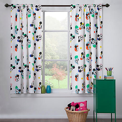 Disney Mickey Mouse Pencil Pleat, Mickey Mouse Bedroom Curtains