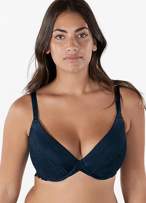 DORINA 'Rachel' Padded Strap Lightly Demi Underwired Bra