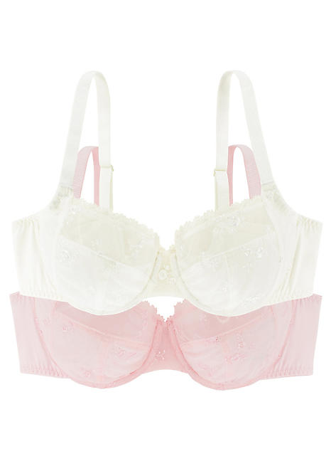 Dorina Pack of 2 Rena Underwired Full Cup Bras