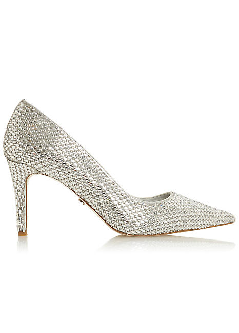 Dune hotsell embellished heels