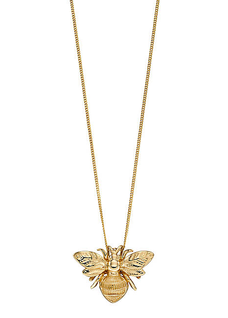 tiffany gold bee necklace