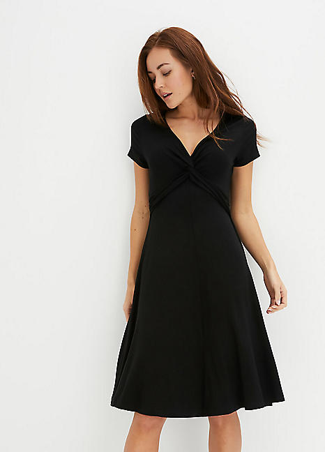 Flamenco Knotted Front Dress by bonprix 