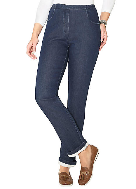 thermal lined jeans